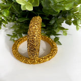 Thick Gold Bangles