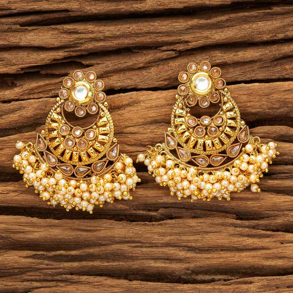 Gold polki Earrings