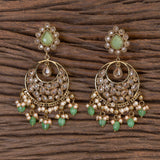 Ruby Polki earrings/Kundan earrings /Dull Antique gold Chandbali/ Indian Earrings/ pearl/ Pakistani Earrings / Statement Earrings/Bollywood