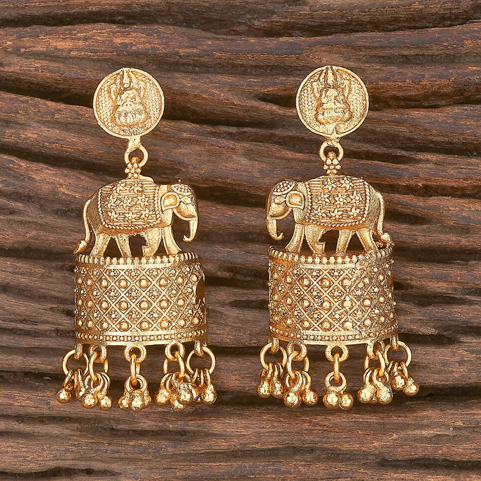 Temple Earrings - Musaddilal Jewellers