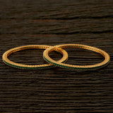 Emrald Bangles /indian Bangles/gold Bangles/Emrald bracelets/Bridal bangles/Pakistani Jewelry/One gram gold Jewelry