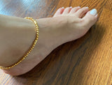 Gold Anklets