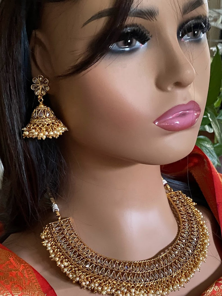 Pakistani Indian Jewellery Choker Set - Etsy