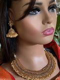 Guttapusalu Pearl Choker/polki Gold choker Necklace/Indian Choker/South Indian jewelry/ Wedding Jewelry/Bridal Necklace/Pakistani jewelry