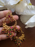 Kundan Earrings/Polki Earrings/Indian earrings/chandbali earrings/south indian jewelry/Temple earrings/Bridesmaid earrings/ Delicate earring