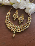 Green Kundan Necklace /Polki kundan set/ kundan set/Indian Jewelry/ Indian Necklace set /kundan jewelry/ wedding jewelry/sabyasachi necklace