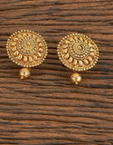 Gold Thushi Necklace / Kolhapuri Thushi/ Indian Gold Necklace Set/ Indian Choker/ Indian jewelry/Traditional Maharashtrian style Thushi
